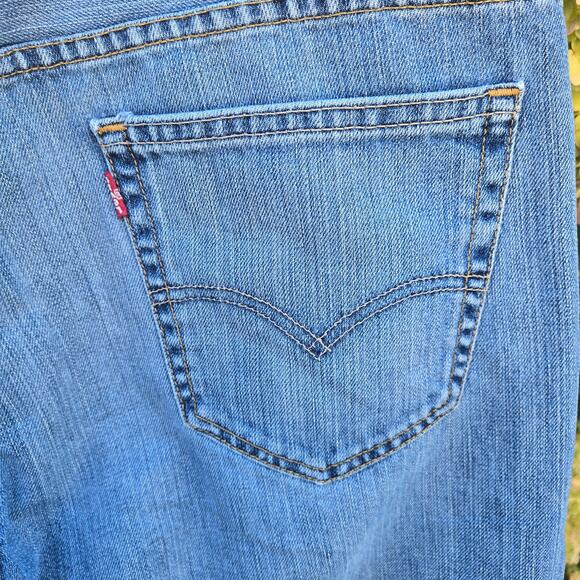 Levi's Men's Jeans 569 Loose Straight Well Worn 100% Cotton made in Mexico sz 32 - Picture 6 of 16